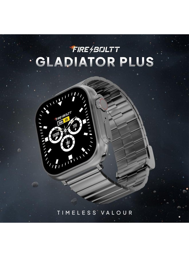 Fire-Boltt Fire-Boltt Gladiator + 1.96” AMOLED Display Luxury Smartwatch, Rotating Crown, 115+ Sports Modes & Bluetooth Calling, AI Voice Assistant, Gaming - Image 2