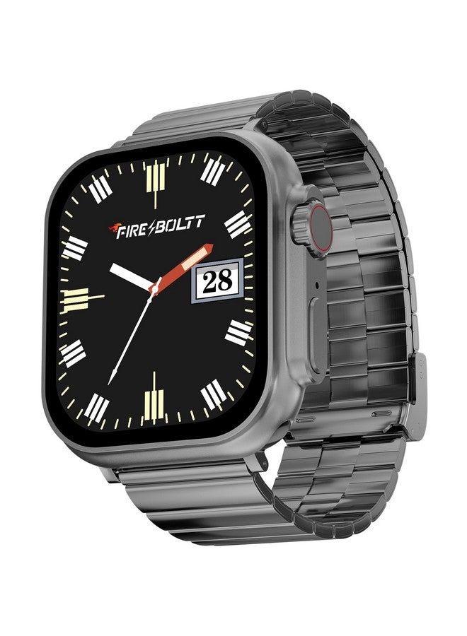 Fire-Boltt Fire-Boltt Gladiator + 1.96” AMOLED Display Luxury Smartwatch, Rotating Crown, 115+ Sports Modes & Bluetooth Calling, AI Voice Assistant, Gaming - Image 1