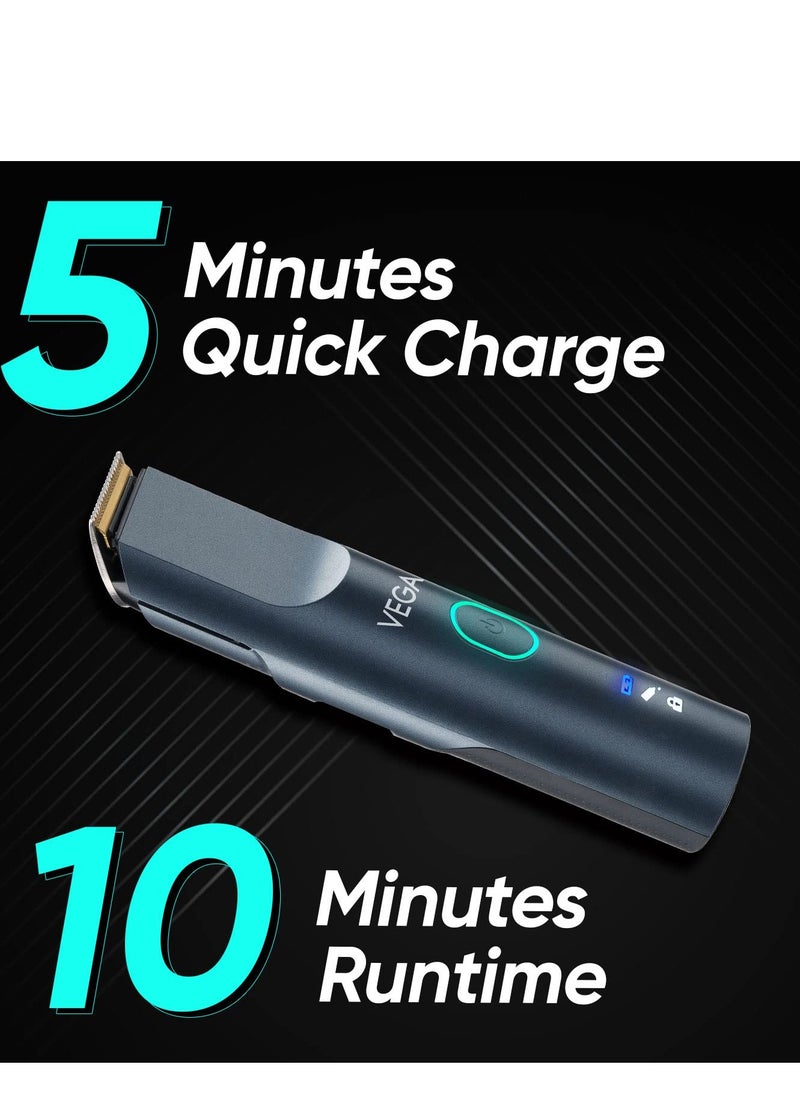 Vega Vega battery powered smartone series S2 beard trimmer for men, 160 mins runtime, IPX7 waterproof 40 length settings  - Image 3