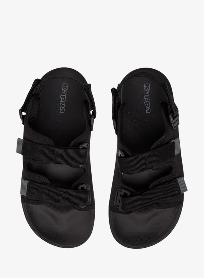 Kappa Boys' Textured Sandals with Hook and Loop Closure