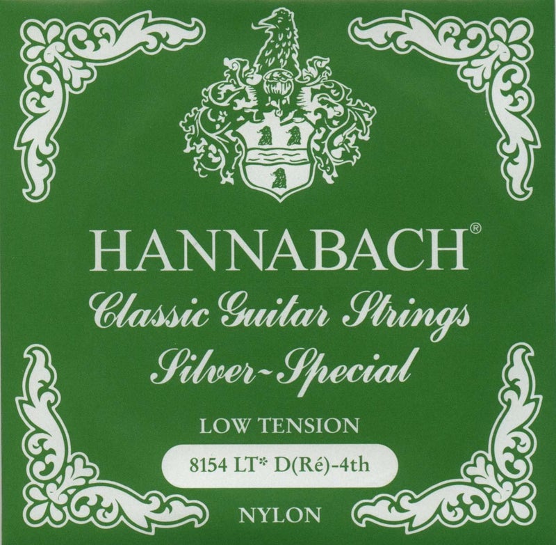 Hannabach Series 815 Low Tension Silver Special Single D4 String for Classic Guitar (652514) - Image 4
