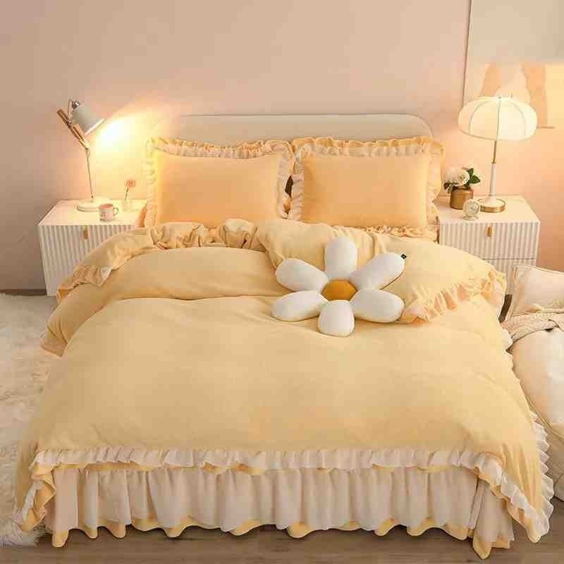 Ayzen Home Frilly Duvet Cover 