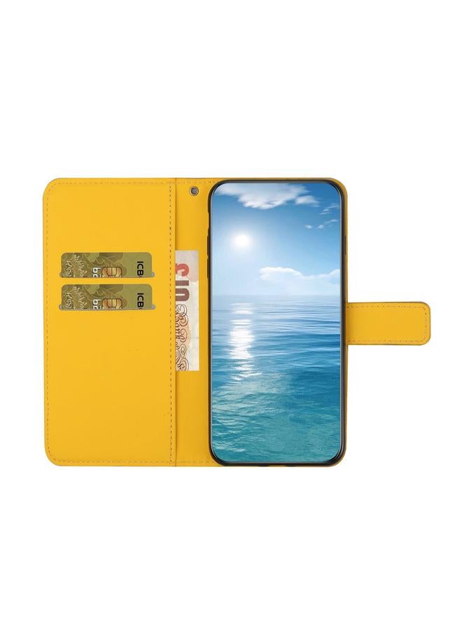 اس-توب جراب لهاتف Samsung Galaxy A73 5G، جراب هاتف جلدي منقوش بنمط عرقي - Image 5