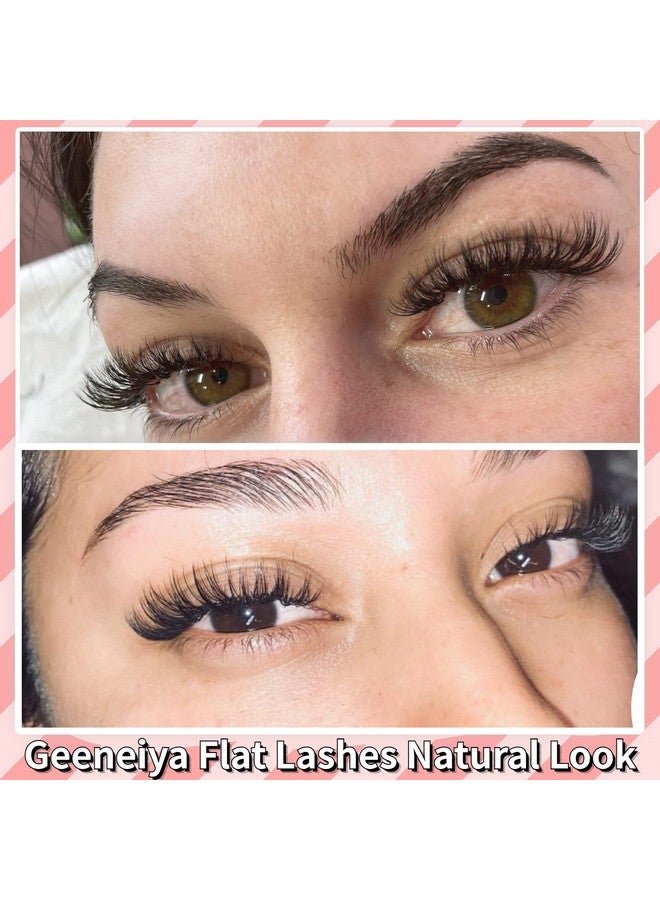 Geeneiya Mink Lashes Wispy False Eyelashes Cat Eye Lashes Natural Look Fluffy 3D Strip Fake Eyelashes Pack By Geeneiya Long Lasting Ultra Light Cc Curl Lash Extension Effect - Image 3