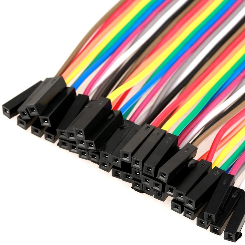 5pcs Colorful 11.5cm Jumper Wires, Copper Wires 40pin F to F Ribbon Cable, Jumper Wire Ribbon, Jumper Wire Cable for Breadboard - Image 4
