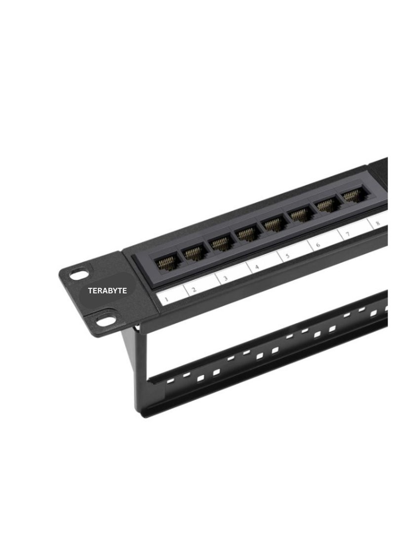 Terabyte 24 ports Cat5E & Cat6 Utp Ethernet Cable Rack  - Image 1