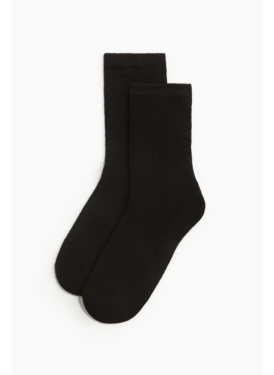 H&M 5-Pack Rib-Knit Socks