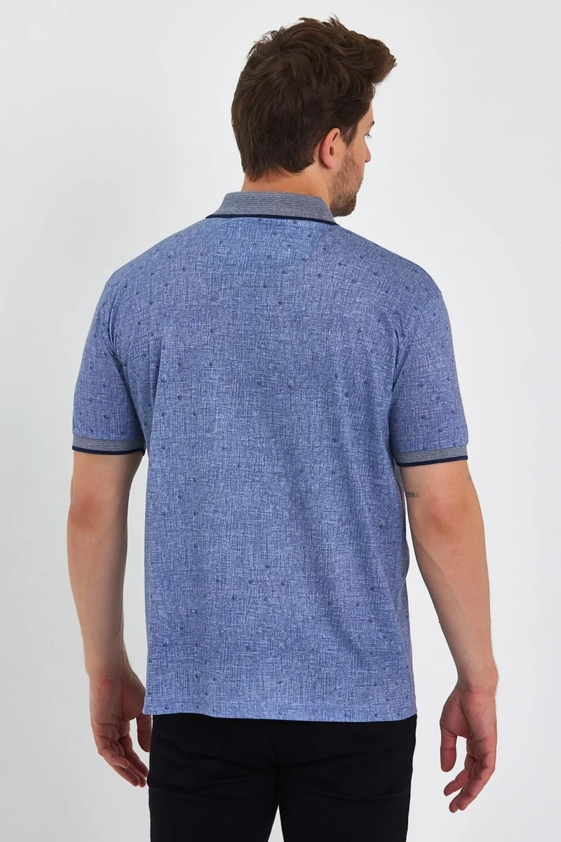 Alexander Gardi Patterned Polo Neck T-Shirt (1043)