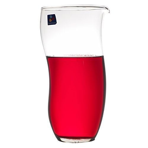 Curl Handle Less Glass Jug Pitcher 1000 ML Jug for Water & Bevarages Serving 1 Pc (Exclusive Curvy Shape )  - Image 1