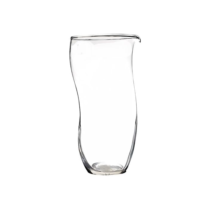 Curl Handle Less Glass Jug Pitcher 1000 ML Jug for Water & Bevarages Serving 1 Pc (Exclusive Curvy Shape )  - Image 5