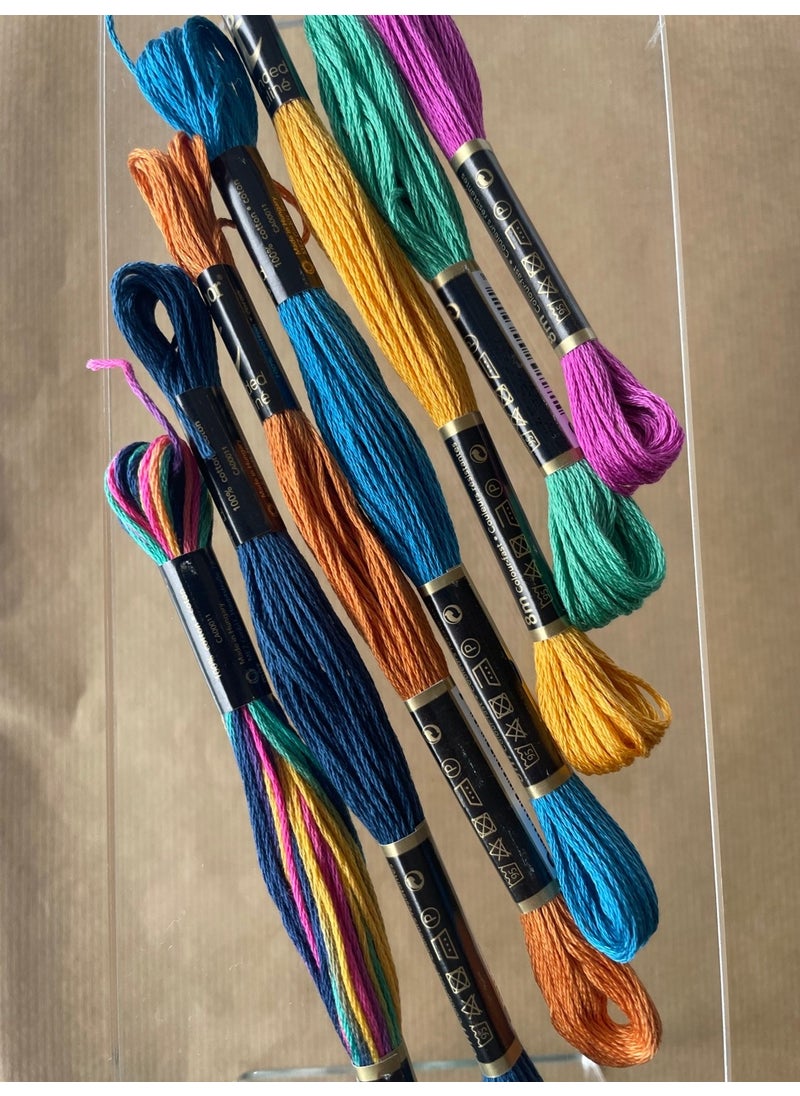 Bibu Muline Embroidery Floss Specially Selected Colorful Set - 1 - pzsku/Z5A4C376AA5E5E6252E36Z/45/_/1737058679/a7285dc6-2568-4932-8127-2a169dbc1446