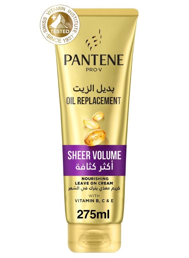 Pantene Pro-V Sheer Volume Oil Replacement Leave On Cream - Image 1