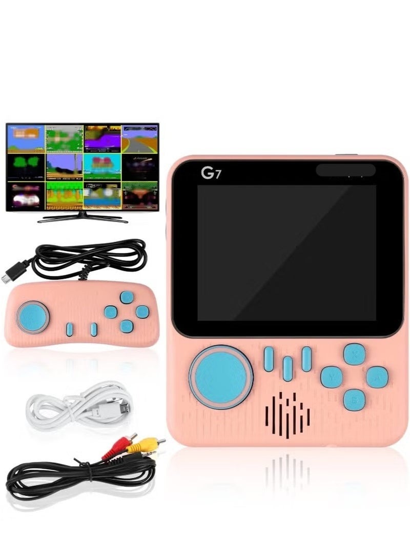 Retro Handheld  Game Console with 660 Classic Games, 3.5 Inch Color Screen 1200mAh Rechargeable Battery, Support Connecting TV - Image 2