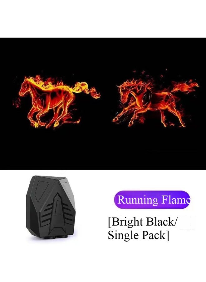 Car Dynamic Welcome Lights - Wireless No Wiring, Door Sensor Projector Lights, Ground-Projection Ambient Lamp & Laser Light for Auto Modification - Image 1