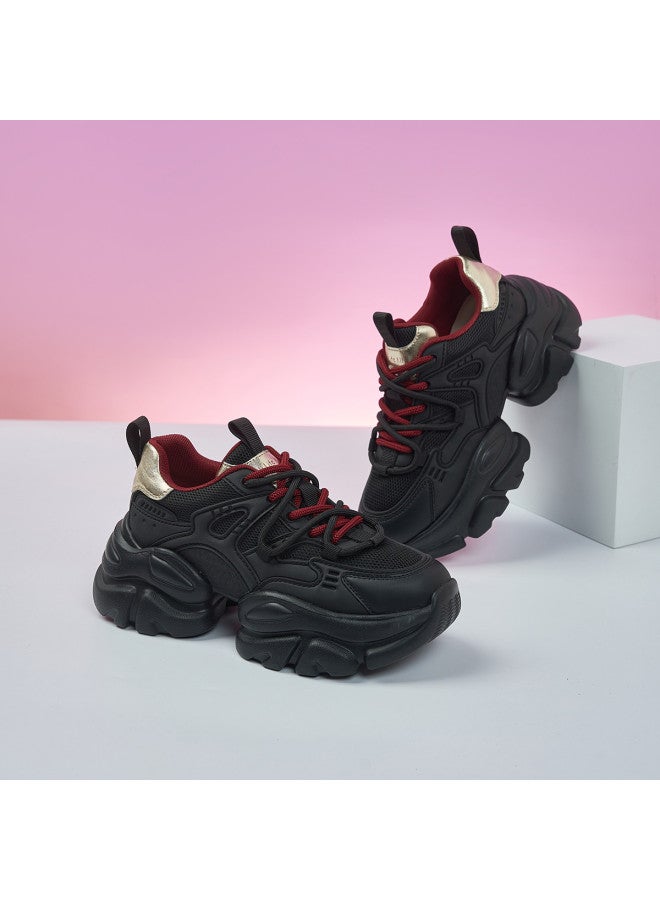 HLA Platform Sneakers Women's Shoes, Height-increasing, Versatile Casual Sports Shoes For Women, Trendy And Cool Dad Shoes For Women - Image 2