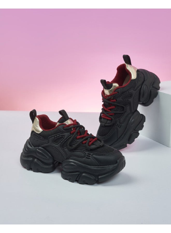 HLA Platform Sneakers Women's Shoes, Height-increasing, Versatile Casual Sports Shoes For Women, Trendy And Cool Dad Shoes For Women - Image 1