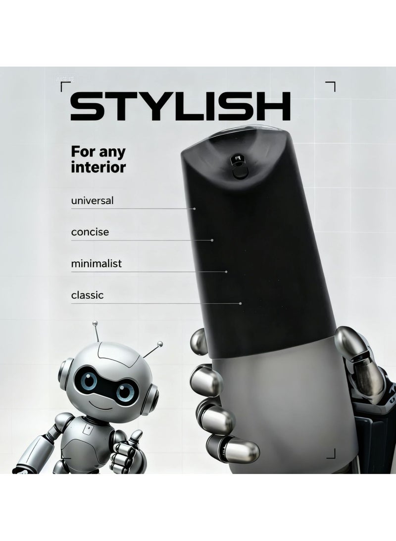 general USB Rechargeable Electric Soap Dispenser - 3-Gear Foam Adjustable Touchless Soap Dispenser for Kitchen Bathroom - Image 4