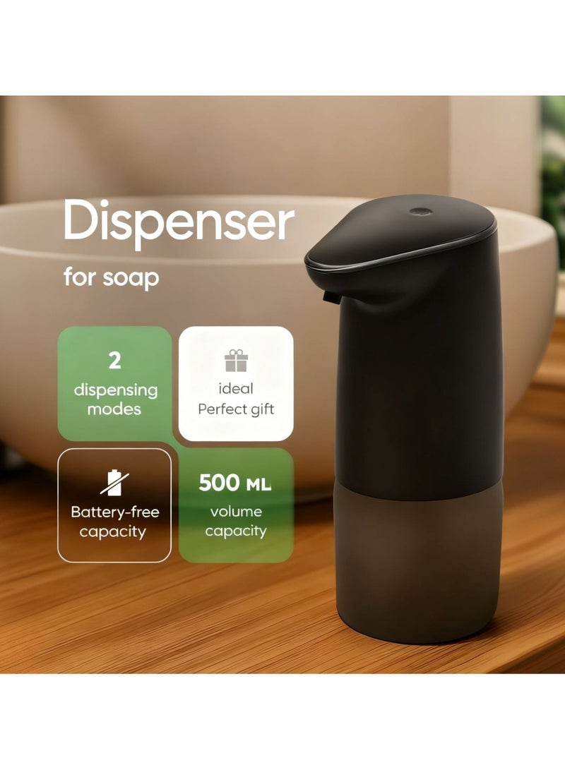 general USB Rechargeable Electric Soap Dispenser - 3-Gear Foam Adjustable Touchless Soap Dispenser for Kitchen Bathroom - Image 2