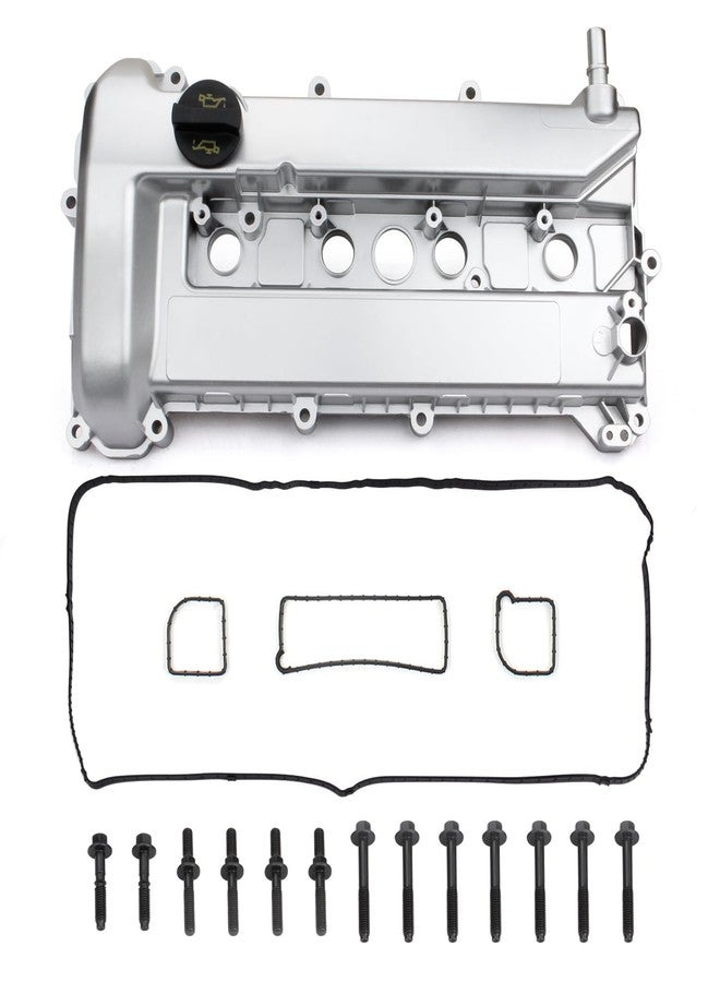 MITZONE Upgrade Aluminium Valve Cover compatible with 2005-2013 Ford Focus Escape Transit Connect Mariner 2.0L 2.3L - Image 1
