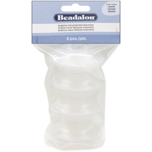 Beadalon Kumihimo Bobbins 8/Pkg, 2.5" - Image 5