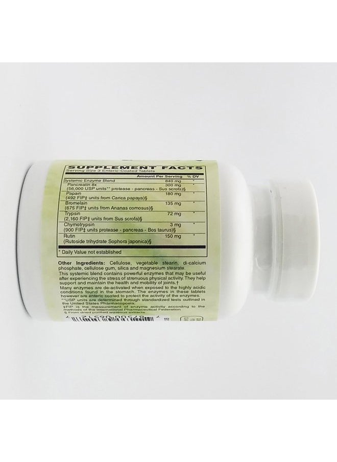 Holly Hill Health Foods - , Ultra Proteo-Zimes, 100 Tablets - Image 1