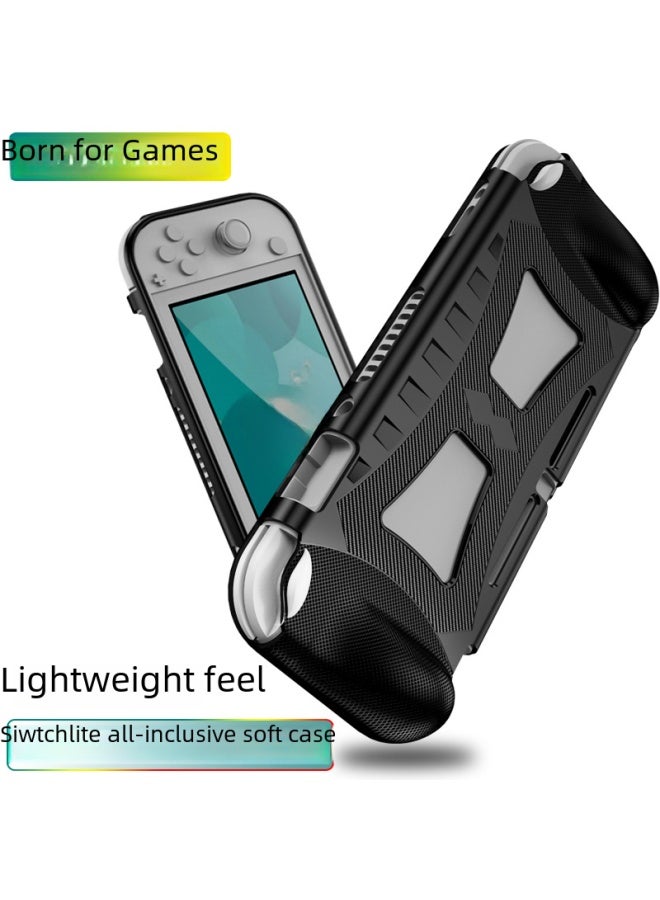 general Silicone Protective Case For Nintendo Switch Lite Mini Game Console Shell Protection Cover Digital Computer Game Accessories-Product Color:Blue + Imported Carton Packaging - Image 2