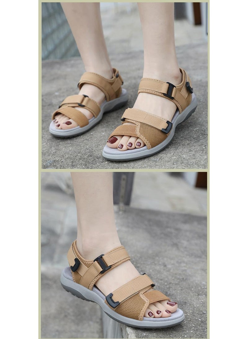 NIBEMINENT Women Comfortable Casual Hiking Sandals for Walking Sport Travelling Outdoor Trekking Beach with Adjustable Strap  - Image 2