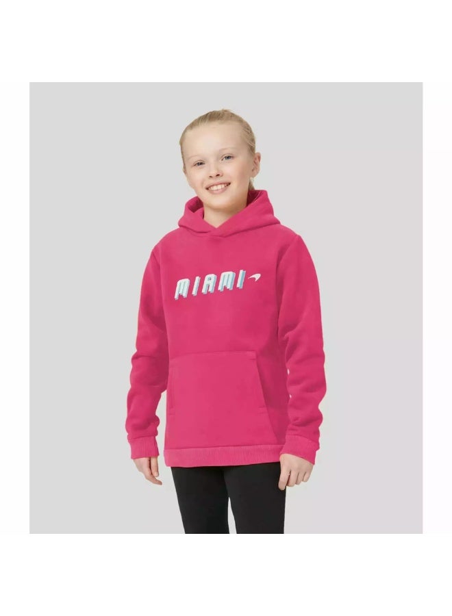 McLaren JUNIOR MIAMI NEON GRAPHIC HOODIE - Image 4