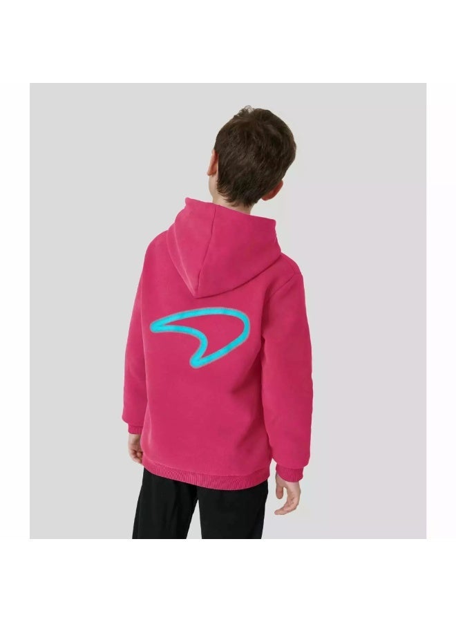 McLaren JUNIOR MIAMI NEON GRAPHIC HOODIE - Image 3