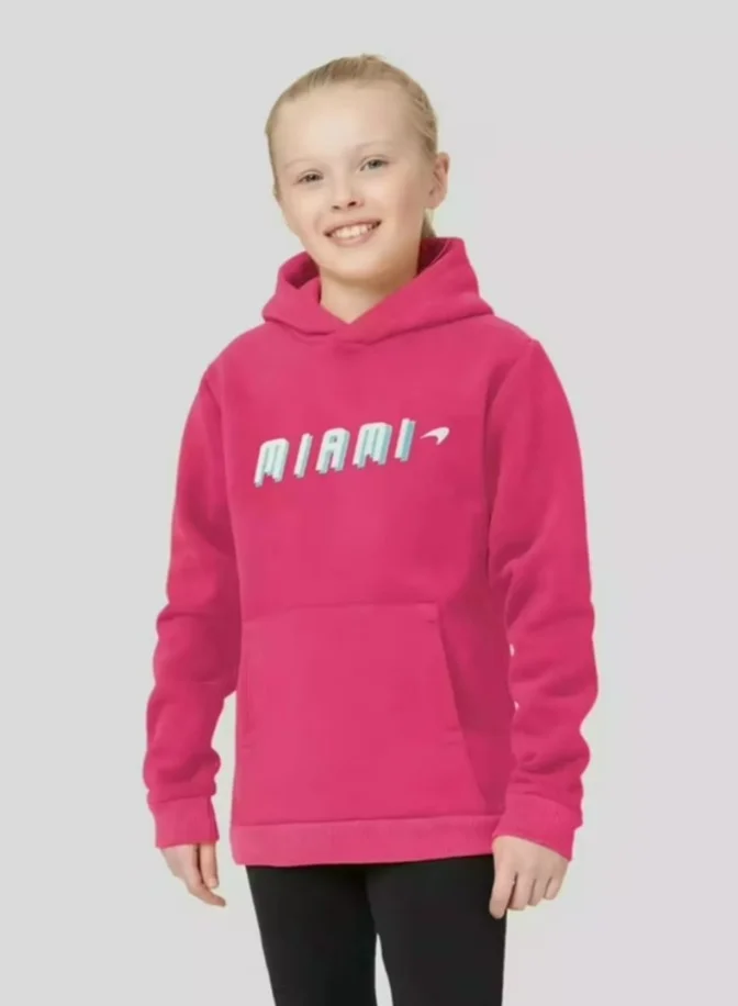 مكلارين JUNIOR MIAMI NEON GRAPHIC HOODIE