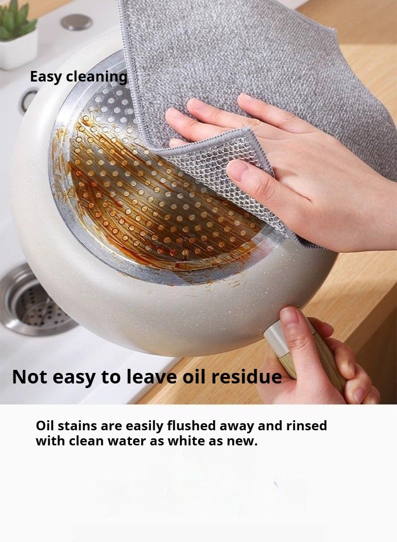 10PCS Multi-Purpose Non-Striping Wipes, Multi-Purpose Wire Dish Cloths, Wet & Dry Kitchen Cloths for Cleaning Counters  - Image 5