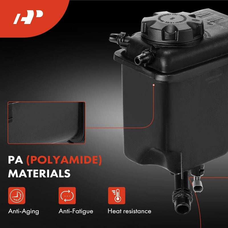 A-Premium خزان استعادة سائل تبريد المحرك [مع غطاء ومستشعر] متوافق مع BMW 525i 525xi 528i 528xi 530i 530xi 535i 535xi 545i 550i 645Ci 650i، استبدال# 17137542986 - أمامي - Image 3