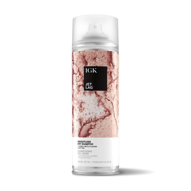 IGK JET LAG Invisible Dry Shampoo | Weightless + Refresh Style | Vegan + Cruelty Free | 6.3 Oz - Image 1