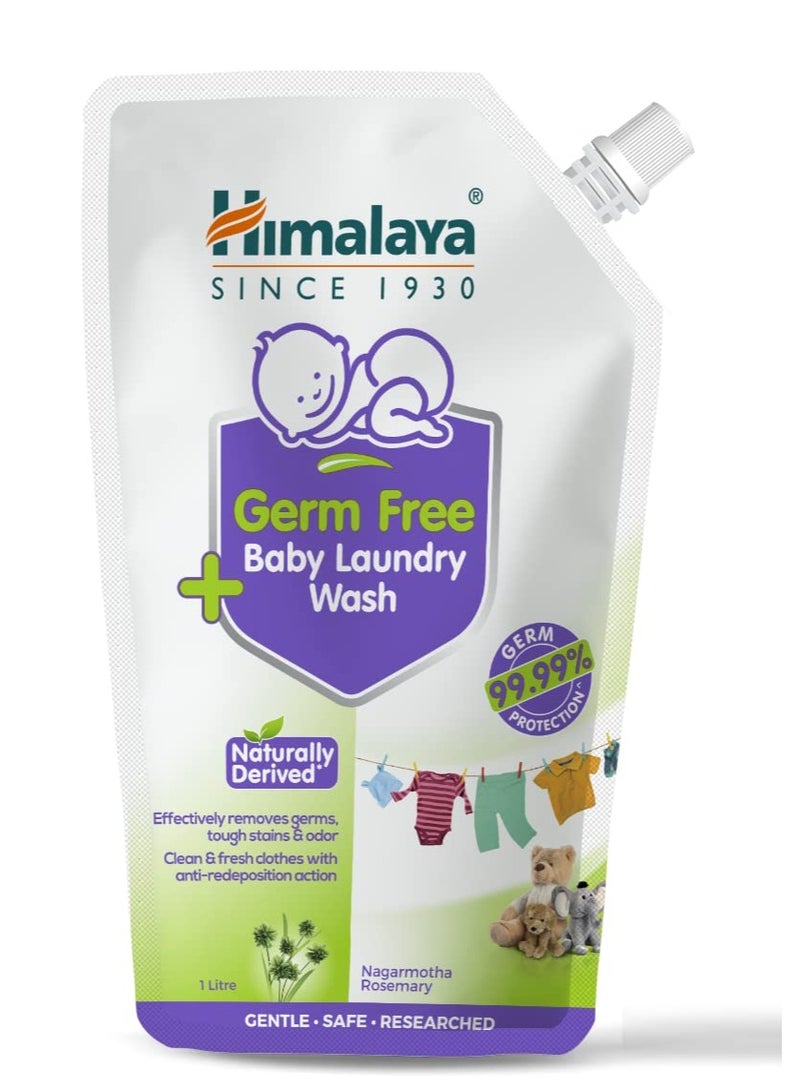 Himalaya Germ Free Baby Laundry Wash 1 L Pouch Liquid White (7004801) - Image 1