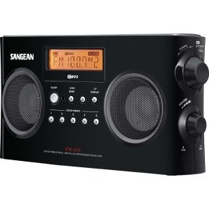 Sangean PR-D5 BK AM/FM Portable Radio with Digital Tuning and RDS - Image 2