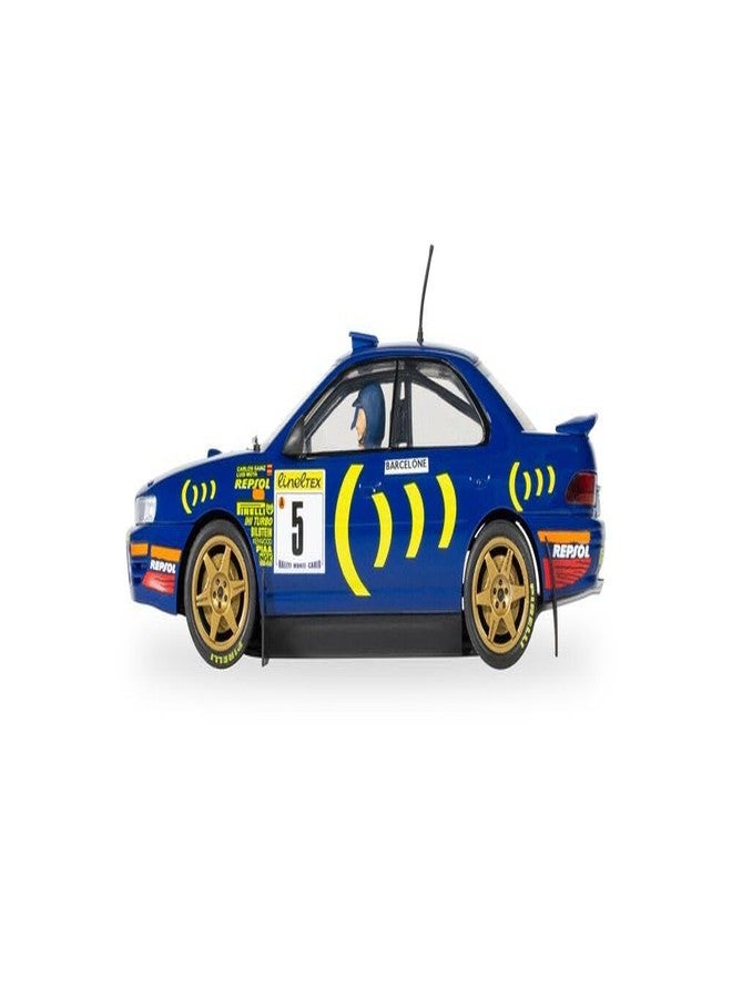 Scalextric Cars - C4555 Subaru Impreza WRX - 1995 Carlos Sainz - Toy Slot Car for use with Race Tracks or Sets - Small Kids Gift Ideas for Boy/Girl Ages 3 Accessories - Image 2