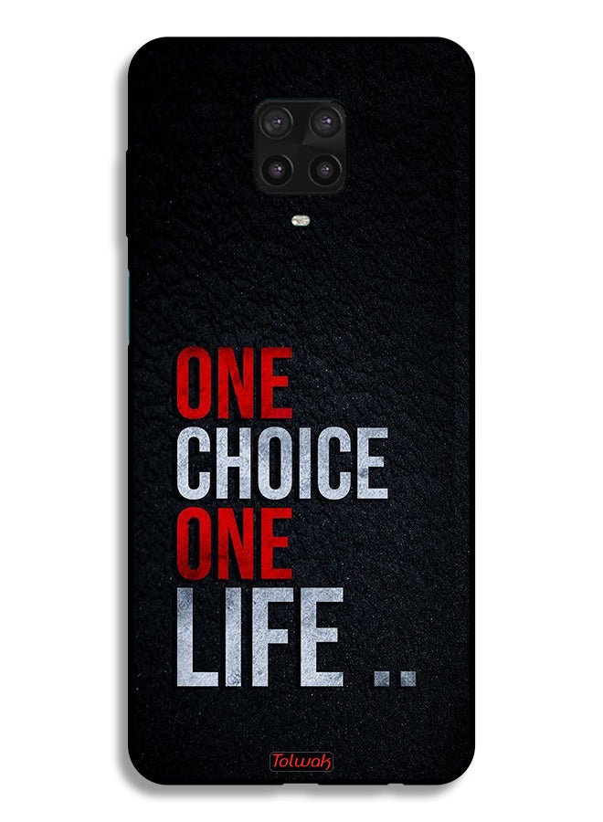 Tolwak Xiaomi Redmi Note 9 Pro Protective Case Cover One Choice One Life - Image 2