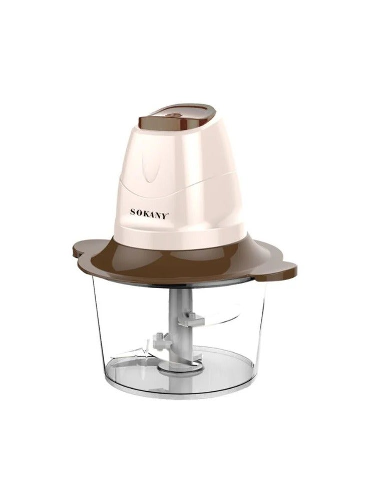 Sokany Chopper, 300 Watt, 2 Liter, Beige