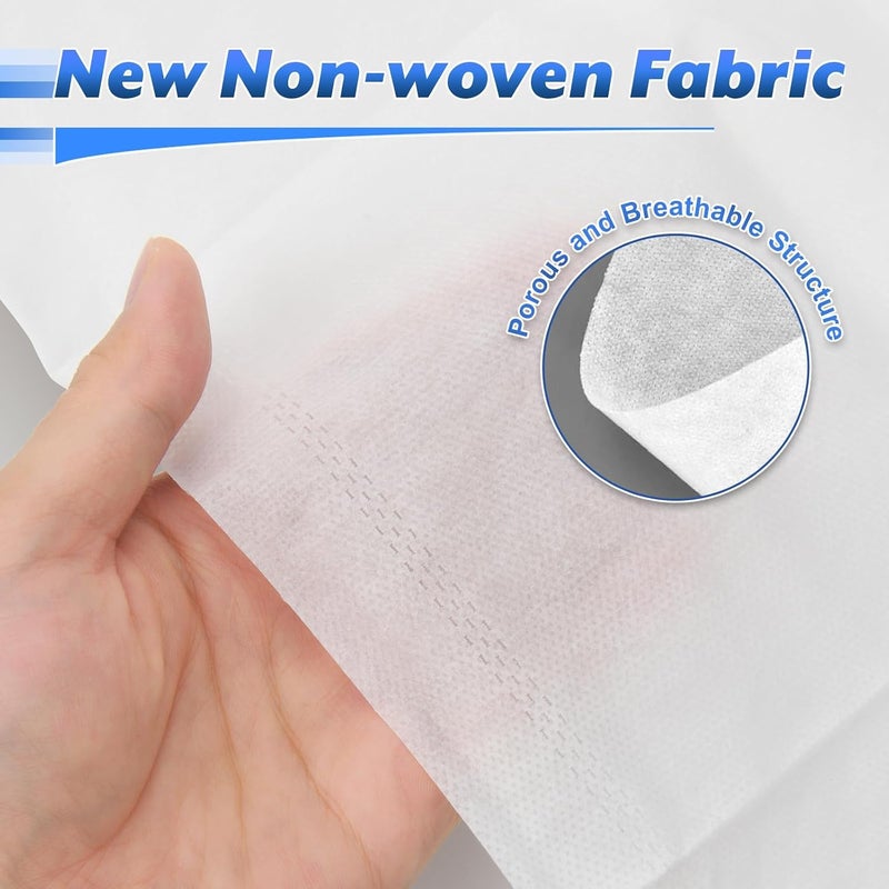 KASTWAVE 6 Pcs Disposable Pillowcases, 32 x 20 Inch Travel Single Use Pillow Case Non Woven Pillow Covers Individually Wrapped Portable Pillow Sheets for Business Trips Hotels Bedding Supplies - Image 3