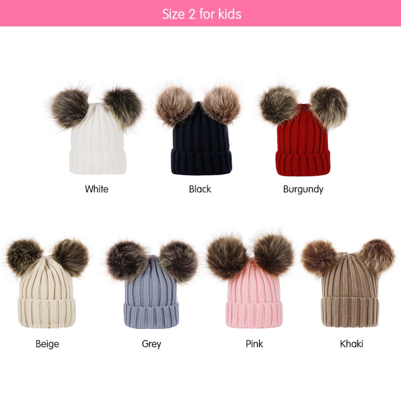 Crochet Beanie Size 2 Premium Acrylic Super Soft Warm - Good Stretch Snug Fit No Itch Winter Hat for Cold Weather Daily Wear - Image 3