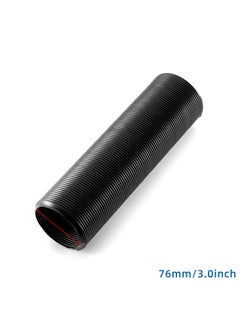 Generic Car Modified Air Inlet Expansion Pipe 63mm/76mm Can Be Extended 1 Meter General Air Inlet Duct Bend  - Image 1