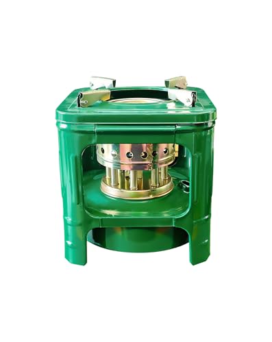 CHADWICK Camping Picnic Burner Furnace Efficient Portable Camping Stove Backpacking Oil Stoves Cooker Cookware Handy Outdoor Portable Kerosene Stove Square - Image 1