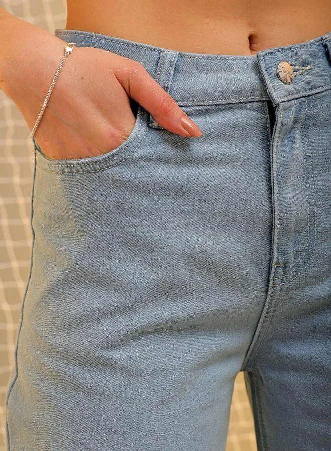Freehand  Women Flared Solid High-Rise Jeans for Women | Best Price UAE
