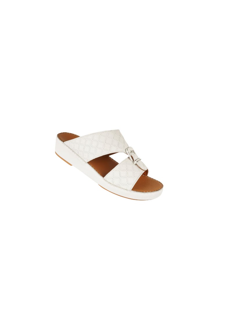 barjeel uno Barjeel Uno Boys Arabic Sandals BB 11  White  - Image 1