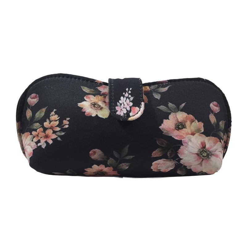 STYLE BITE Store STYLE BITE Floral Eyeglass Case | Stylish Sunglasses Holder for Women & Men | Fabric Spectacle Case with Magnetic Closure | Trendy Glasses Box for Daily & Travel Use - Image 1