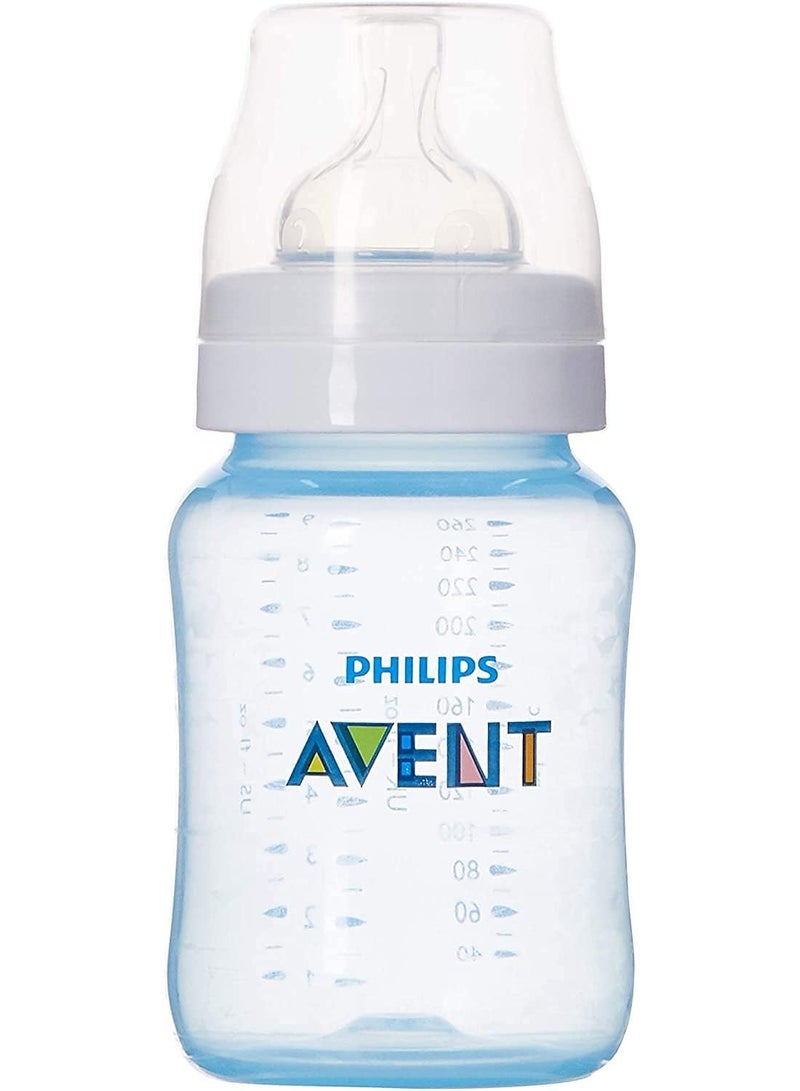 Avent Philips Avent Baby Feeding Bottle (2x260ml) - Easy to Use & Durable - 1 Month+ Natural Nipple - High Quality Set - Image 4