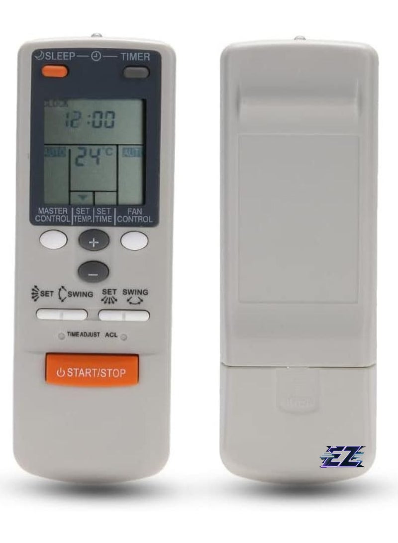 ELTRAZONE Replacement Remote Control for Fujitsu Air Conditioner AR-DL10 AR-DL12 AR-HG1 AR-FB2 AR-FB5 AR-JW1 AR-JW2 AR-JW19 AR-JW11 AR-DB3 AR-DB5 ASU9R2 AST24RGB with battery - Image 2