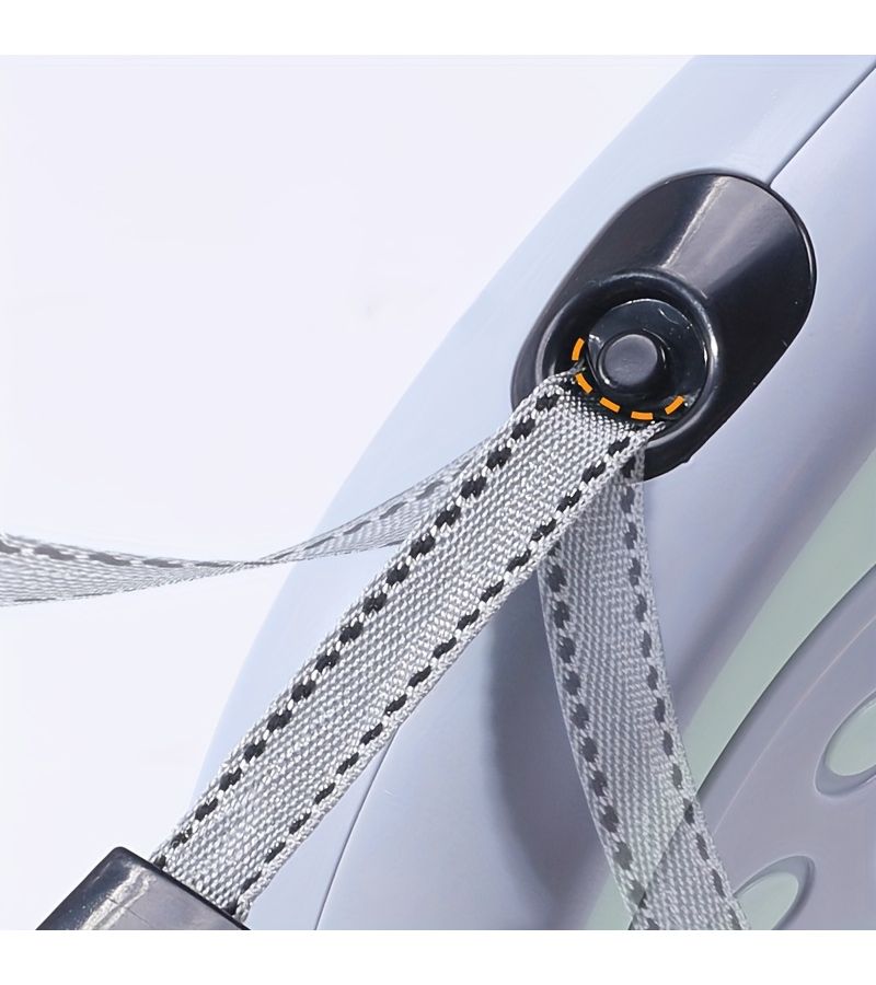 Black Retractable Pet Dog Leash With Four Color Paw Prints For Outdoor Use Size S - Image 5
