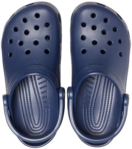 Crocs Men's and Women's Classic Clog, Navy, 6 Women/4 Men - Image 4