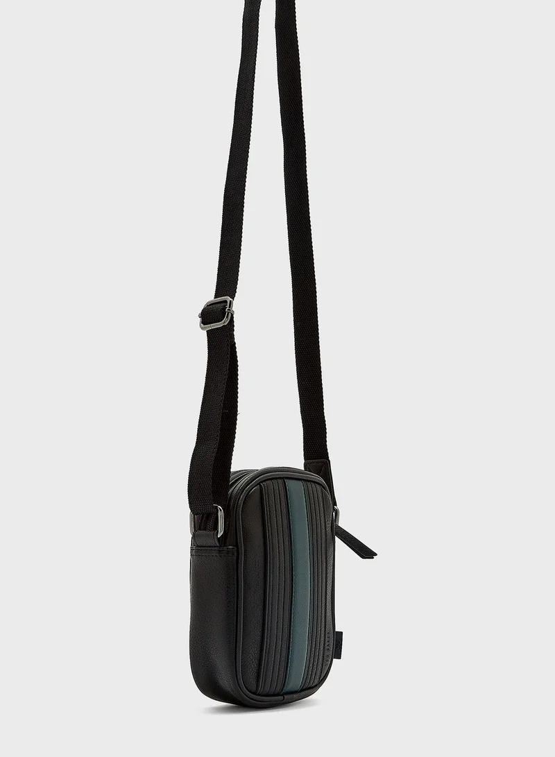 Ted Baker Evver Striped Messenger